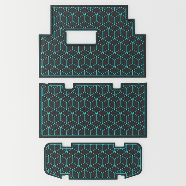 Mat Supply™ EVA Foam Golf Cart Floor Mat for Club Car Onward 6 Passenger