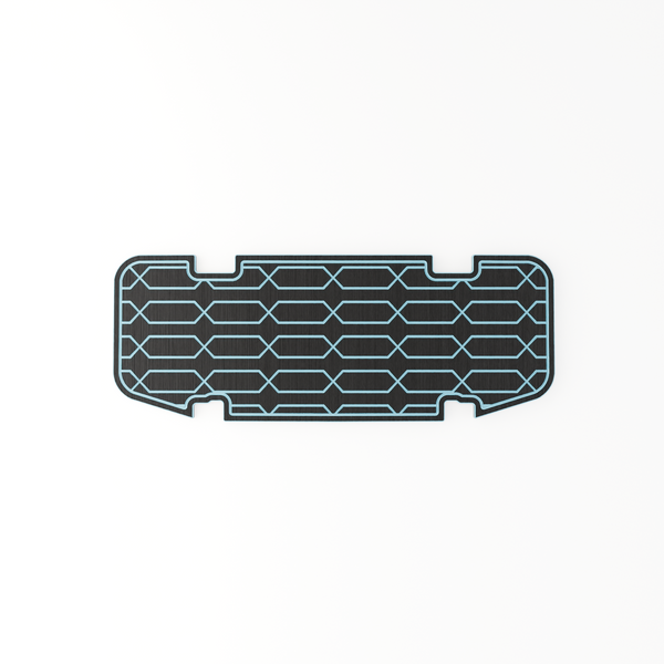 Club Car Onward/Precedent OEM Rear Foot Plate EVA Foam Golf Cart Floor Mat