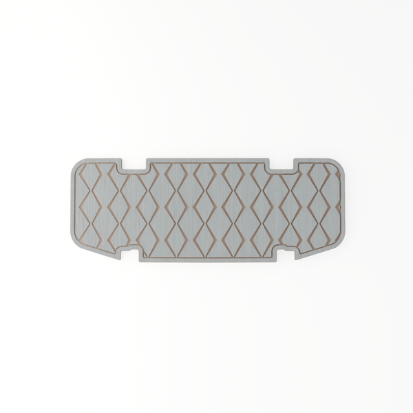 Club Car Onward/Precedent OEM Rear Foot Plate EVA Foam Golf Cart Floor Mat