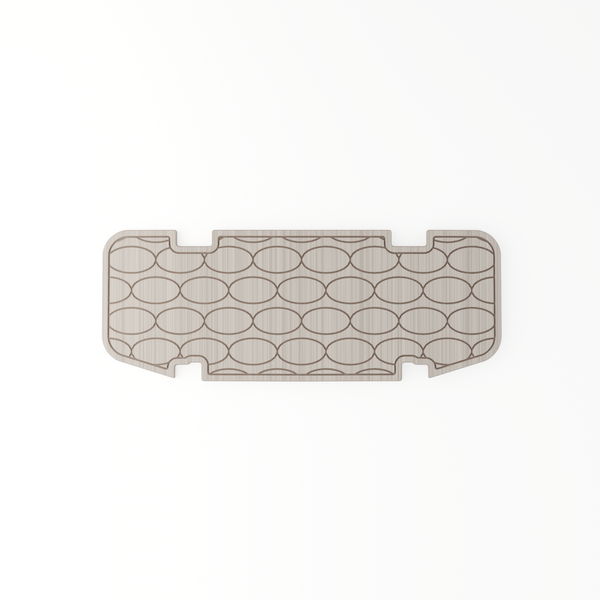 Club Car Onward/Precedent OEM Rear Foot Plate EVA Foam Golf Cart Floor Mat