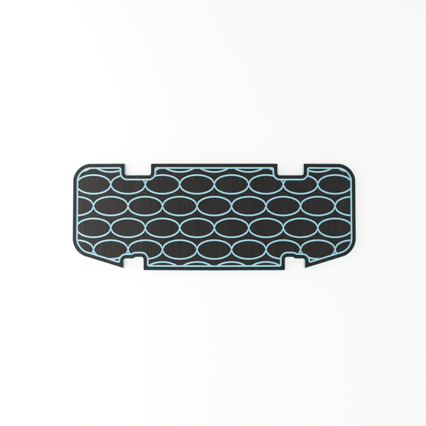 Club Car Onward/Precedent OEM Rear Foot Plate EVA Foam Golf Cart Floor Mat