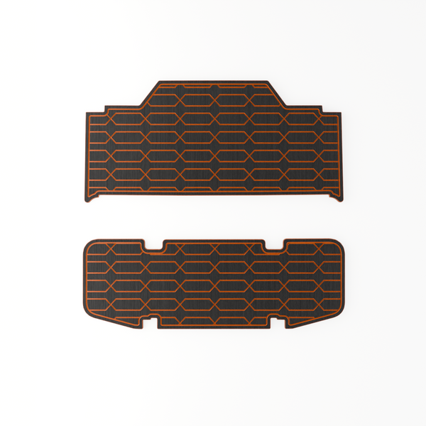 Denago Nomad EVA Foam Golf Cart Floor Mat (Includes Foot Plate)
