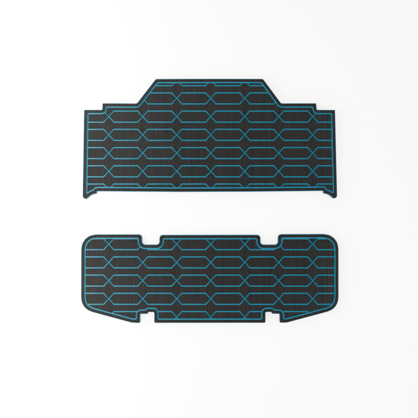 Denago Nomad EVA Foam Golf Cart Floor Mat (Includes Foot Plate)