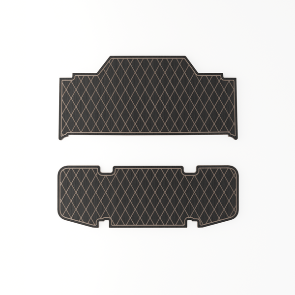 Denago Nomad EVA Foam Golf Cart Floor Mat (Includes Foot Plate)