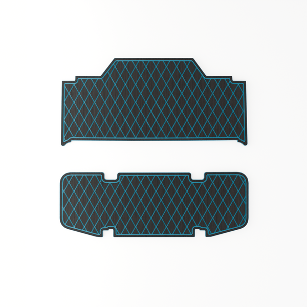 Denago Nomad EVA Foam Golf Cart Floor Mat (Includes Foot Plate)