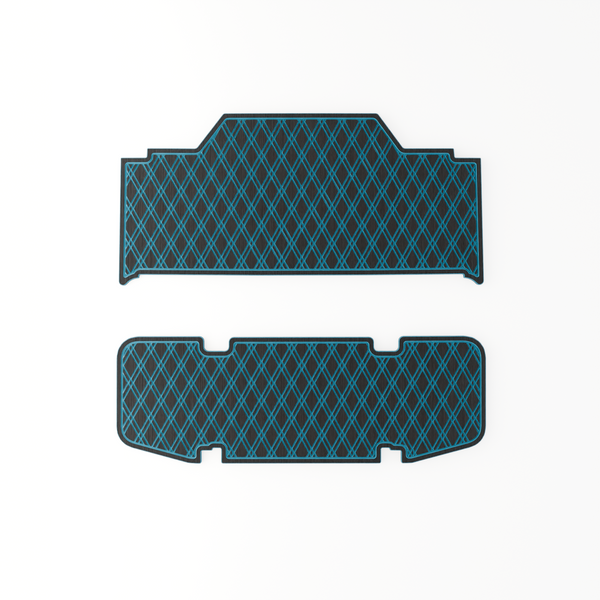 Denago Nomad EVA Foam Golf Cart Floor Mat (Includes Foot Plate)