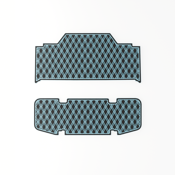 Denago Nomad EVA Foam Golf Cart Floor Mat (Includes Foot Plate)