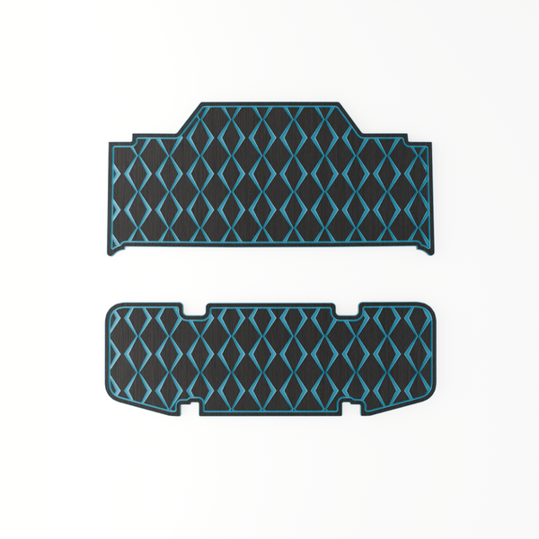 Denago Nomad EVA Foam Golf Cart Floor Mat (Includes Foot Plate)