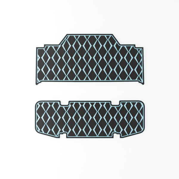 Denago Nomad EVA Foam Golf Cart Floor Mat (Includes Foot Plate)
