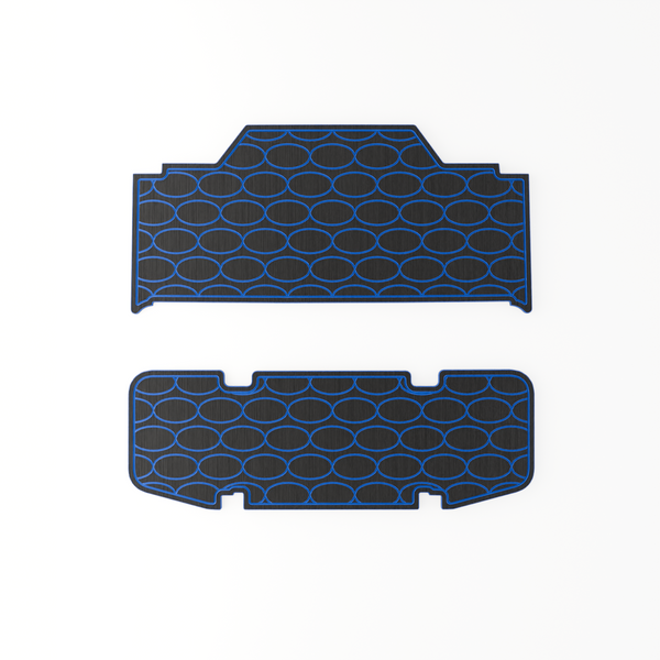 Denago Nomad EVA Foam Golf Cart Floor Mat (Includes Foot Plate)