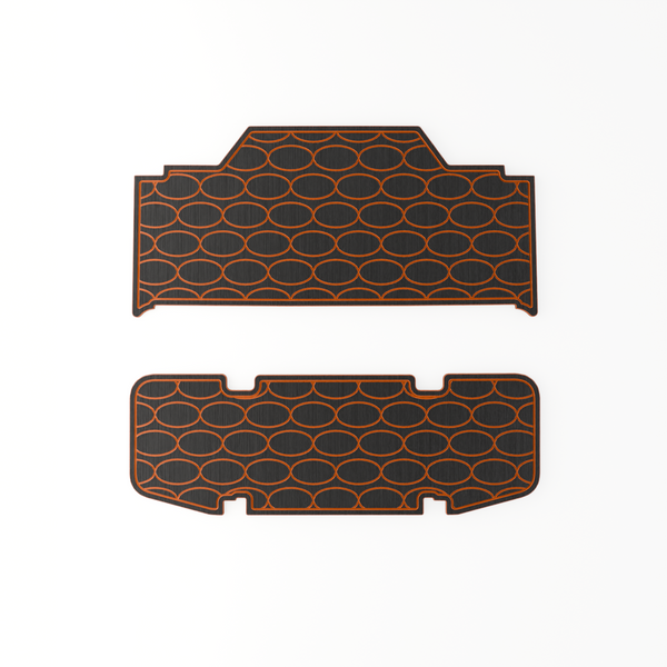 Denago Nomad EVA Foam Golf Cart Floor Mat (Includes Foot Plate)