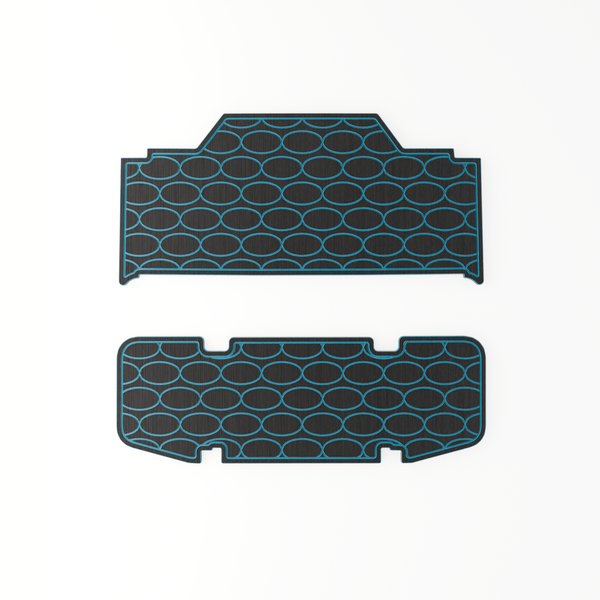 Denago Nomad EVA Foam Golf Cart Floor Mat (Includes Foot Plate)