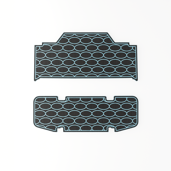 Denago Nomad EVA Foam Golf Cart Floor Mat (Includes Foot Plate)
