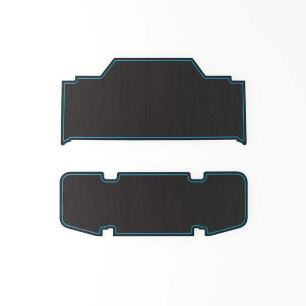 Denago Nomad EVA Foam Golf Cart Floor Mat (Includes Foot Plate)