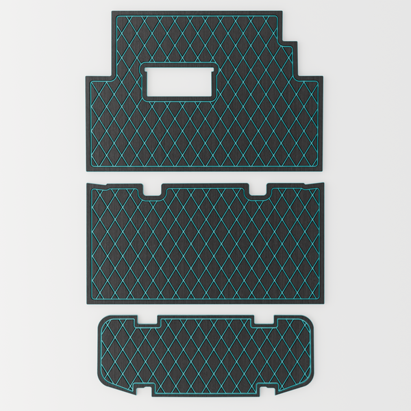 Mat Supply™ EVA Foam Golf Cart Floor Mat for Club Car Onward 6 Passenger