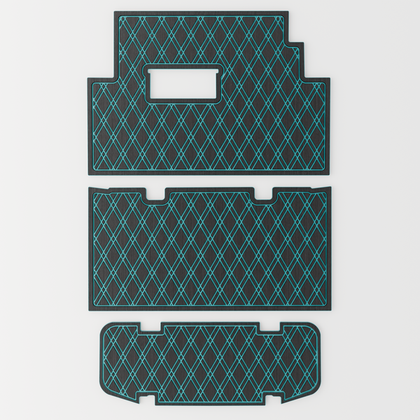 Mat Supply™ EVA Foam Golf Cart Floor Mat for Club Car Onward 6 Passenger