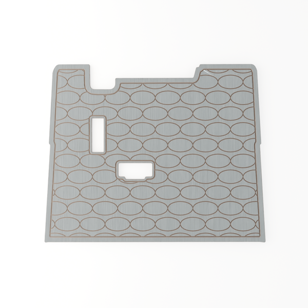 EZGO TXT 1996+ EVA Foam Golf Cart Floor Mat (Foot Plate Sold Separately)
