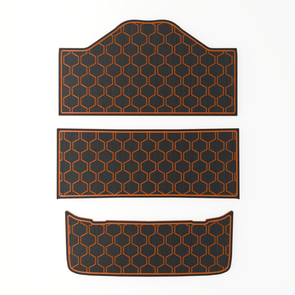 Epic E60FX EVA Foam Golf Cart Floor Mat (Includes Foot Plate)