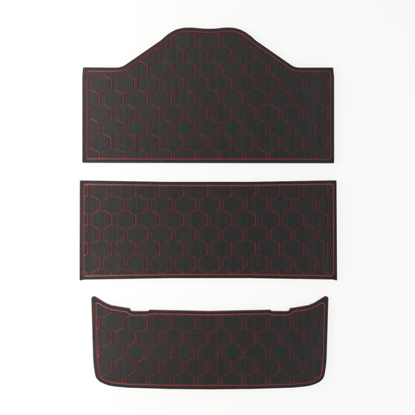 Epic E60FX EVA Foam Golf Cart Floor Mat (Includes Foot Plate)