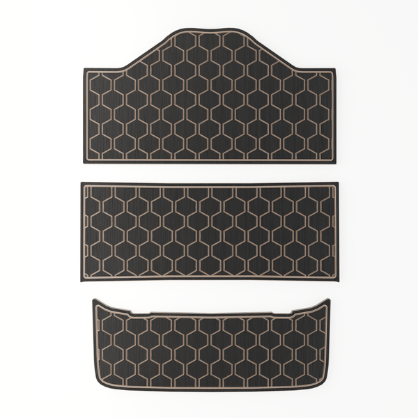 Epic E60FX EVA Foam Golf Cart Floor Mat (Includes Foot Plate)
