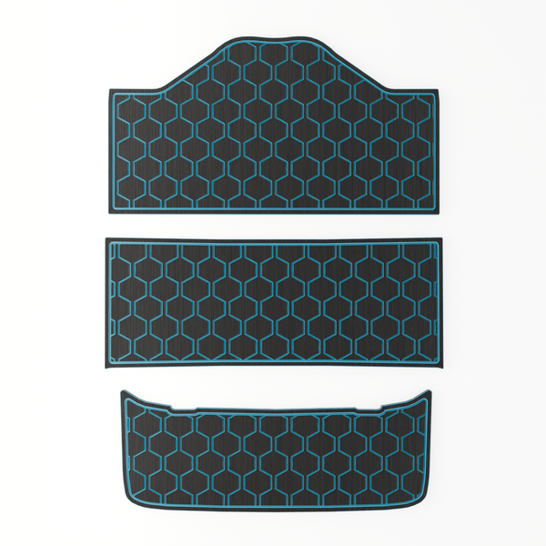 Epic E60FX EVA Foam Golf Cart Floor Mat (Includes Foot Plate)