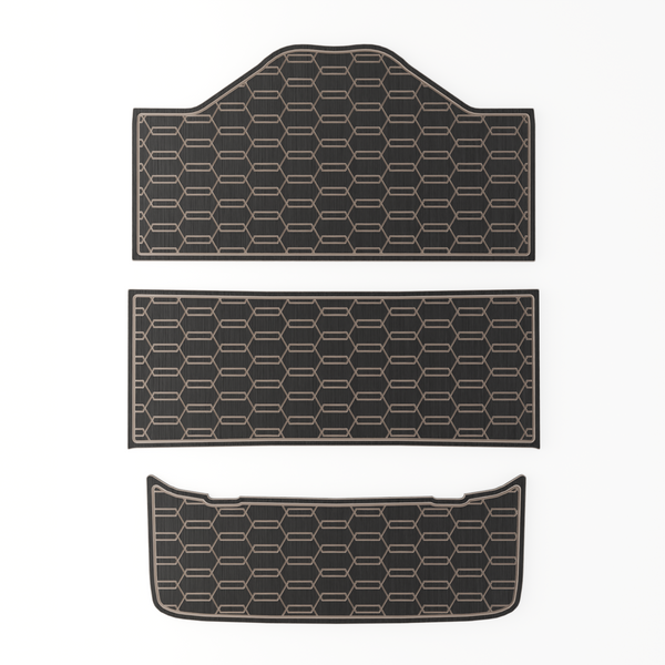 Epic E60FX EVA Foam Golf Cart Floor Mat (Includes Foot Plate)