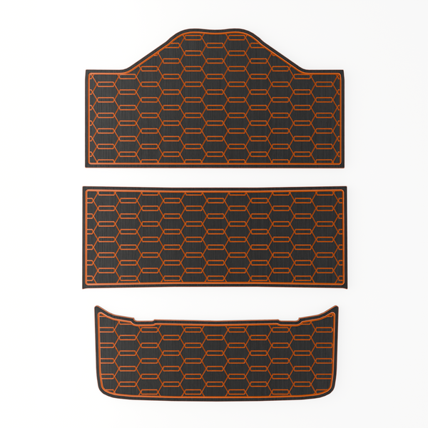 Epic E60FX EVA Foam Golf Cart Floor Mat (Includes Foot Plate)