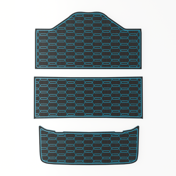 Epic E60FX EVA Foam Golf Cart Floor Mat (Includes Foot Plate)