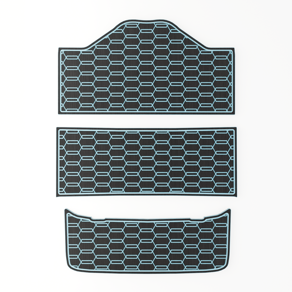 Epic E60FX EVA Foam Golf Cart Floor Mat (Includes Foot Plate)