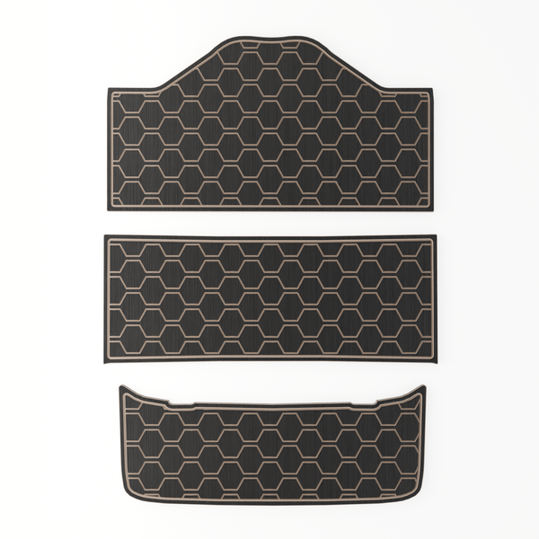 Epic E60FX EVA Foam Golf Cart Floor Mat (Includes Foot Plate)