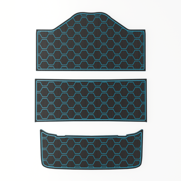 Epic E60FX EVA Foam Golf Cart Floor Mat (Includes Foot Plate)
