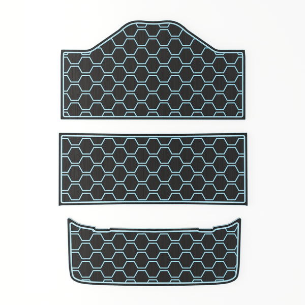 Epic E60FX EVA Foam Golf Cart Floor Mat (Includes Foot Plate)