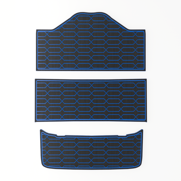Epic E60FX EVA Foam Golf Cart Floor Mat (Includes Foot Plate)