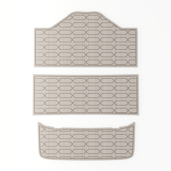 Epic E60FX EVA Foam Golf Cart Floor Mat (Includes Foot Plate)