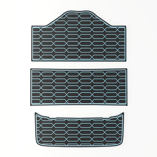 Epic E60FX EVA Foam Golf Cart Floor Mat (Includes Foot Plate)