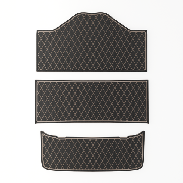Epic E60FX EVA Foam Golf Cart Floor Mat (Includes Foot Plate)