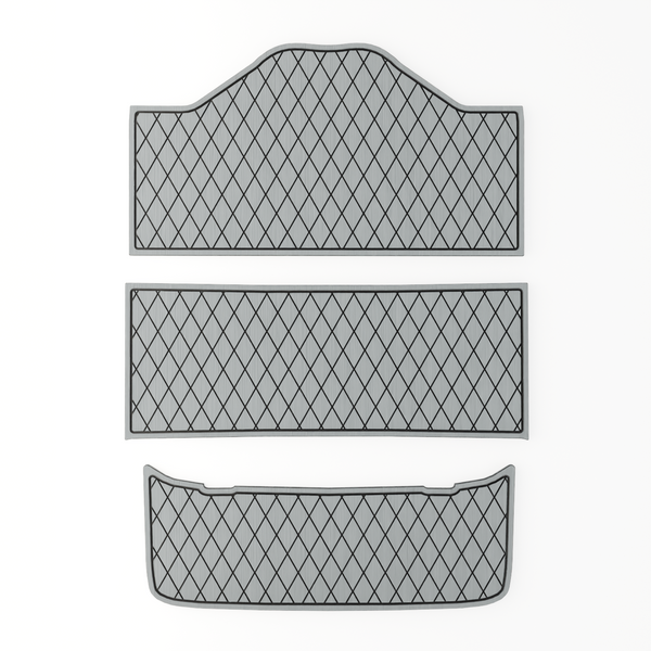 Epic E60FX EVA Foam Golf Cart Floor Mat (Includes Foot Plate)