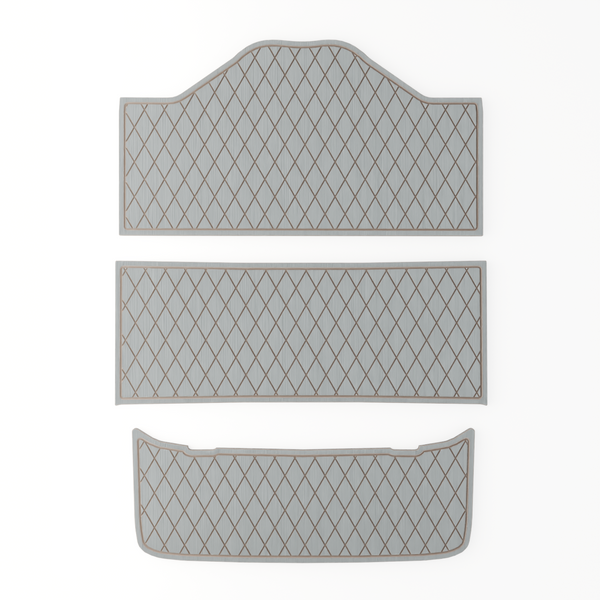 Epic E60FX EVA Foam Golf Cart Floor Mat (Includes Foot Plate)