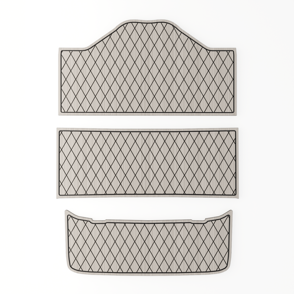 Epic E60FX EVA Foam Golf Cart Floor Mat (Includes Foot Plate)