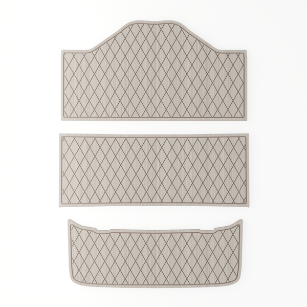 Epic E60FX EVA Foam Golf Cart Floor Mat (Includes Foot Plate)