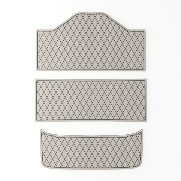 Epic E60FX EVA Foam Golf Cart Floor Mat (Includes Foot Plate)