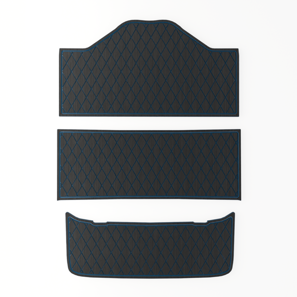 Epic E60FX EVA Foam Golf Cart Floor Mat (Includes Foot Plate)