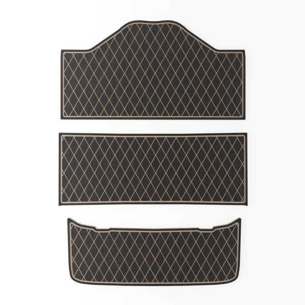 Epic E60FX EVA Foam Golf Cart Floor Mat (Includes Foot Plate)