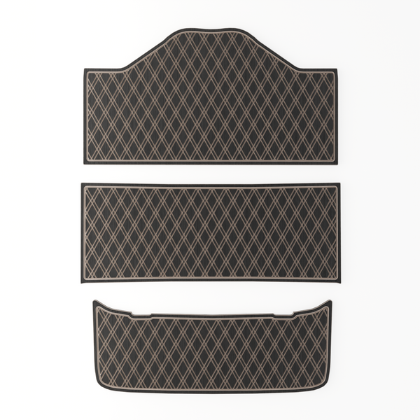 Epic E60FX EVA Foam Golf Cart Floor Mat (Includes Foot Plate)