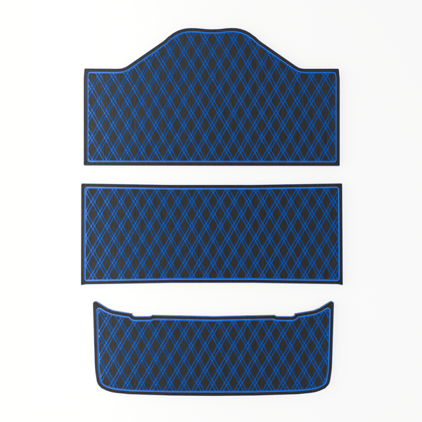 Epic E60FX EVA Foam Golf Cart Floor Mat (Includes Foot Plate)