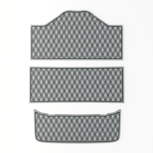 Epic E60FX EVA Foam Golf Cart Floor Mat (Includes Foot Plate)