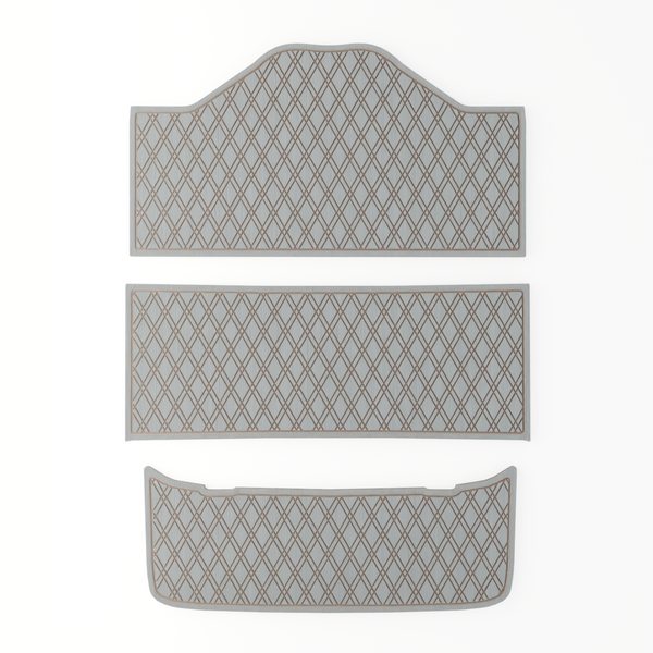 Epic E60FX EVA Foam Golf Cart Floor Mat (Includes Foot Plate)