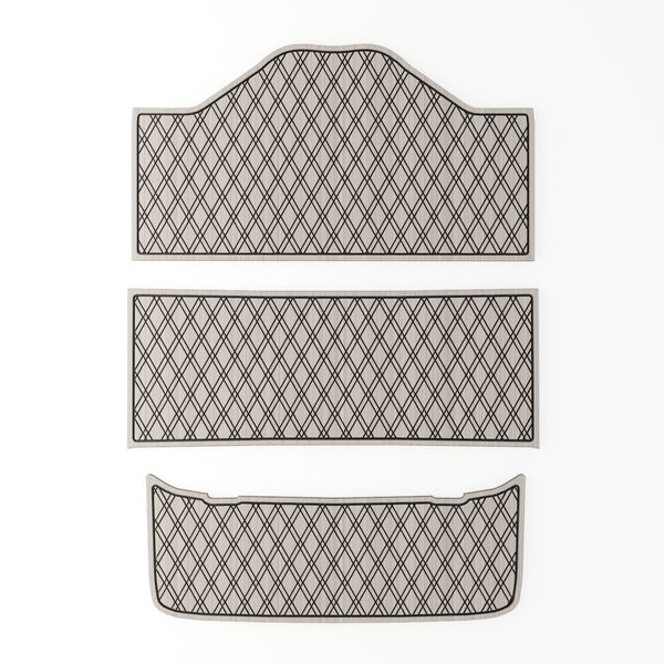 Epic E60FX EVA Foam Golf Cart Floor Mat (Includes Foot Plate)