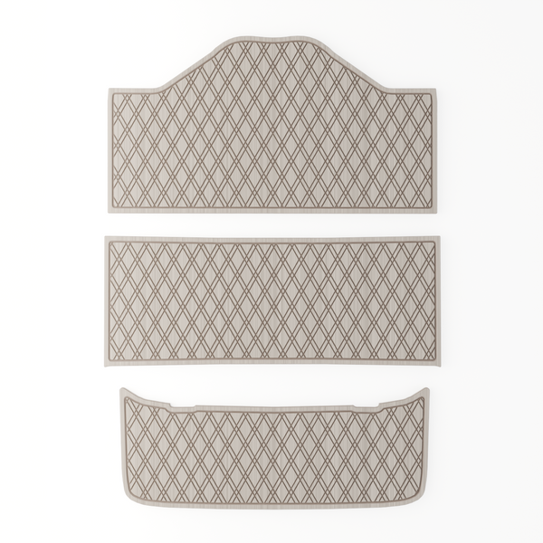 Epic E60FX EVA Foam Golf Cart Floor Mat (Includes Foot Plate)