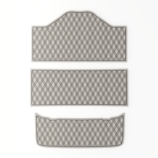 Epic E60FX EVA Foam Golf Cart Floor Mat (Includes Foot Plate)